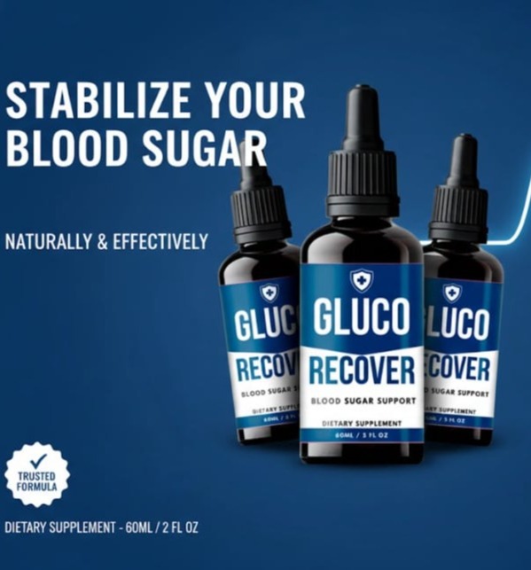 Gluco Recover official website 3 bottle