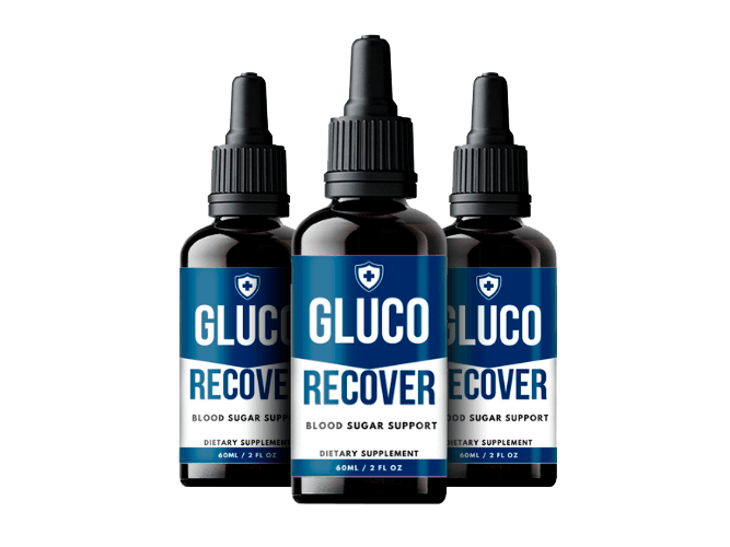 Gluco Recover 3 bottle